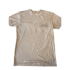 HOWLER BROTHERS BROS Tan Tee T-Shirt Men size S * as is*